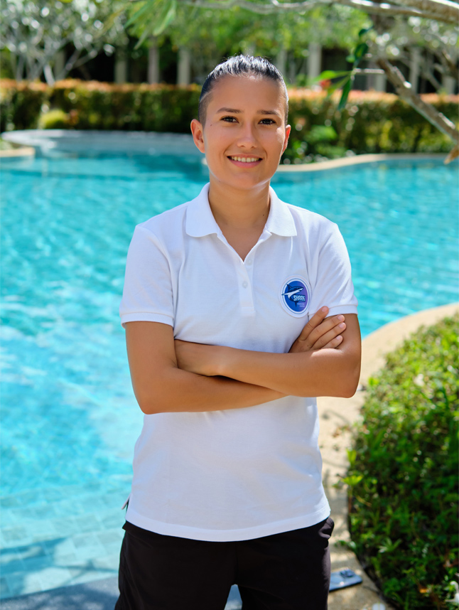 Елизавета, основатель школы плавания Shark